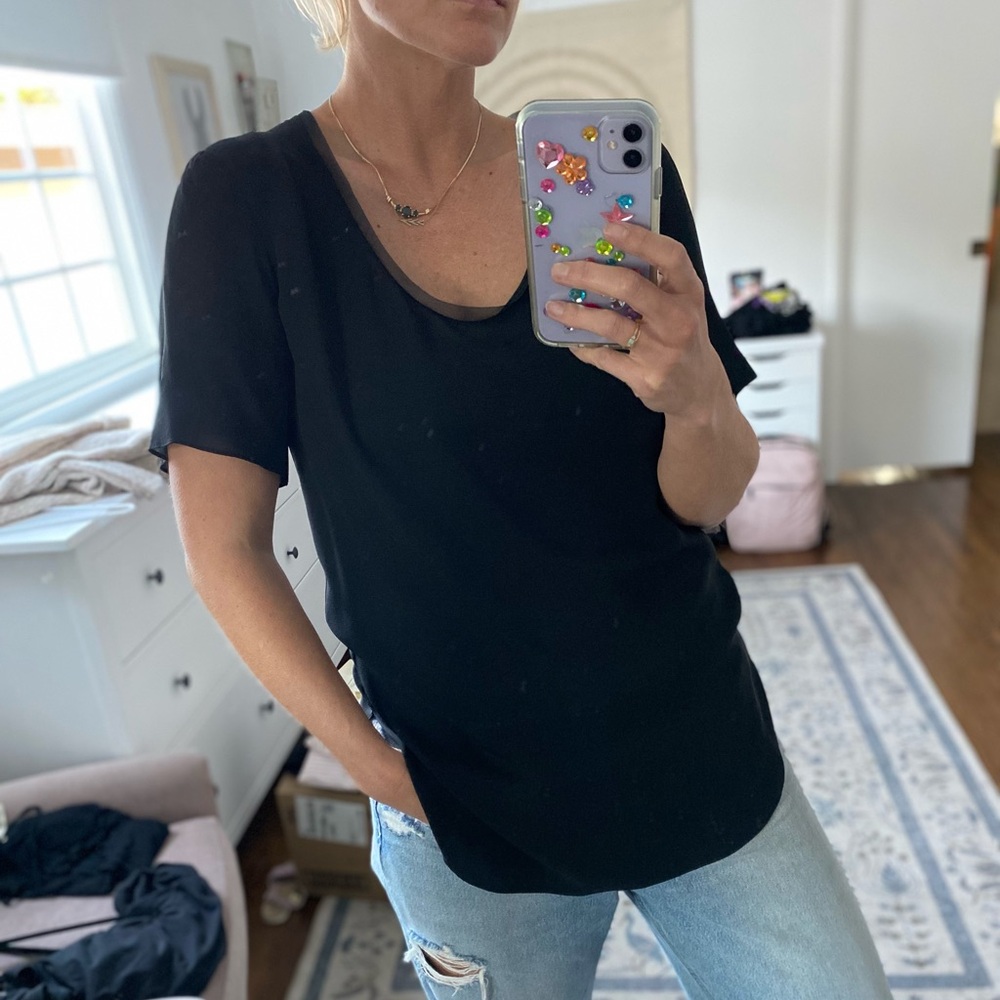 Joseph Silk Tee